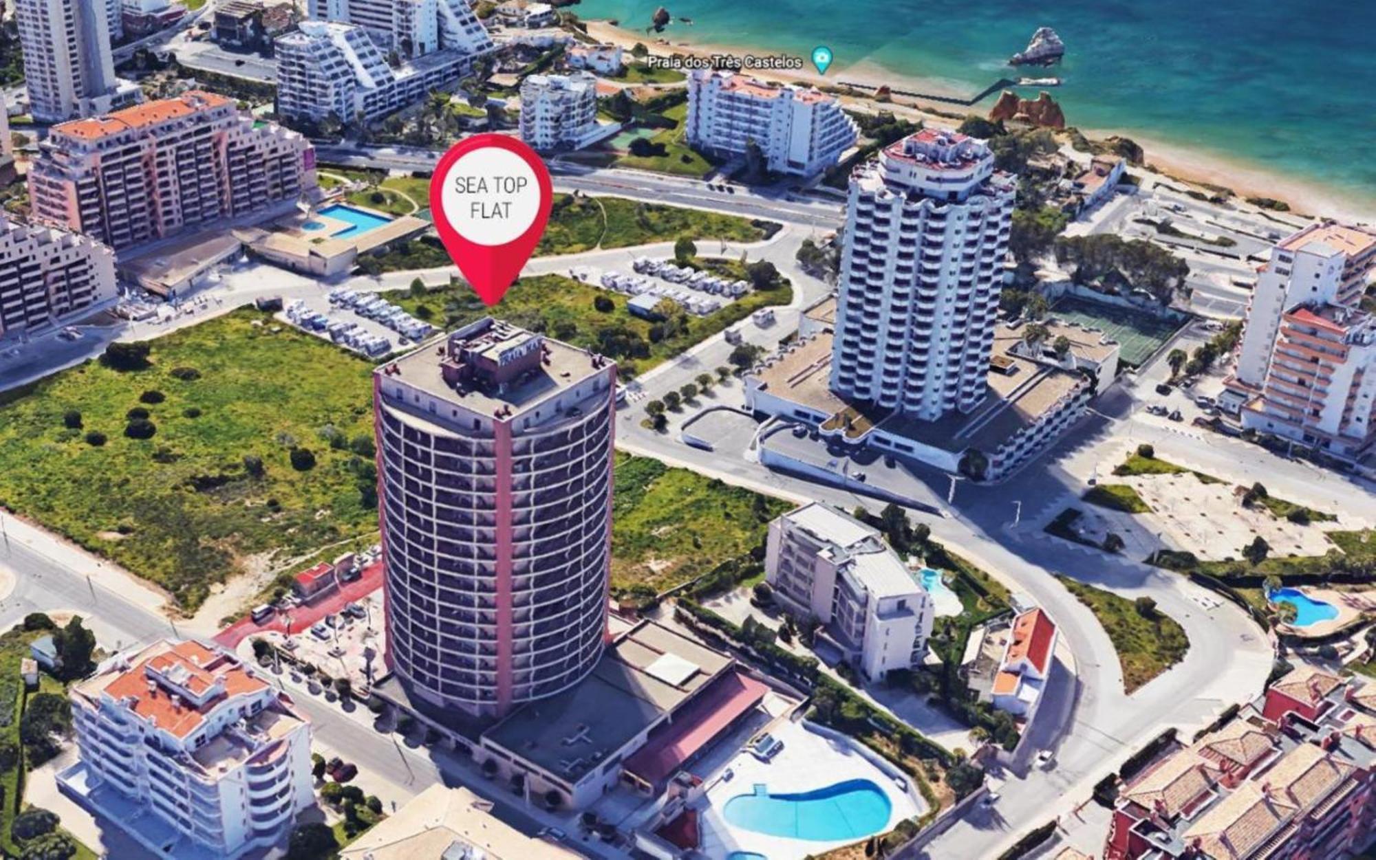 Amazing Green Tower 3 Castle Flat With Balcony Portimão Buitenkant foto